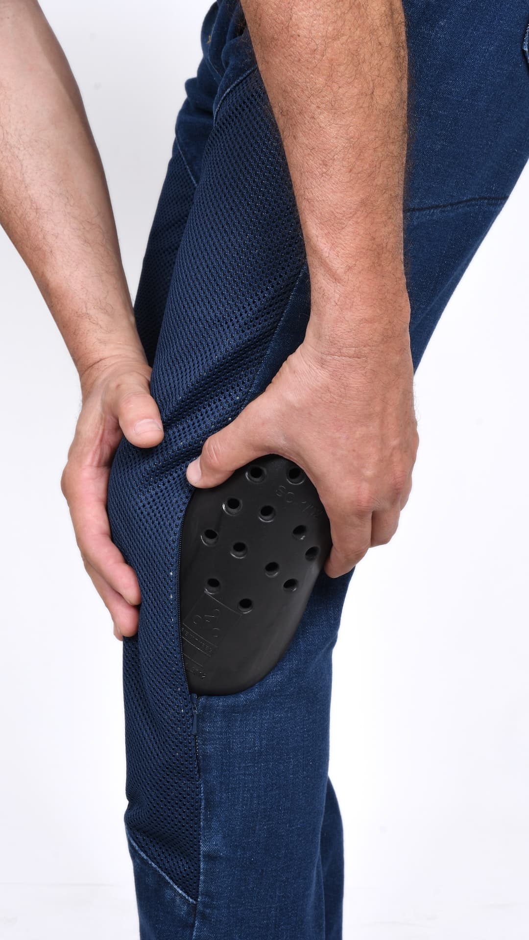 Efil Mavi Motosiklet Pantolonu - 4